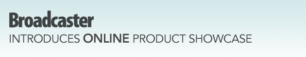 Broadcaster digital on-line product showcase